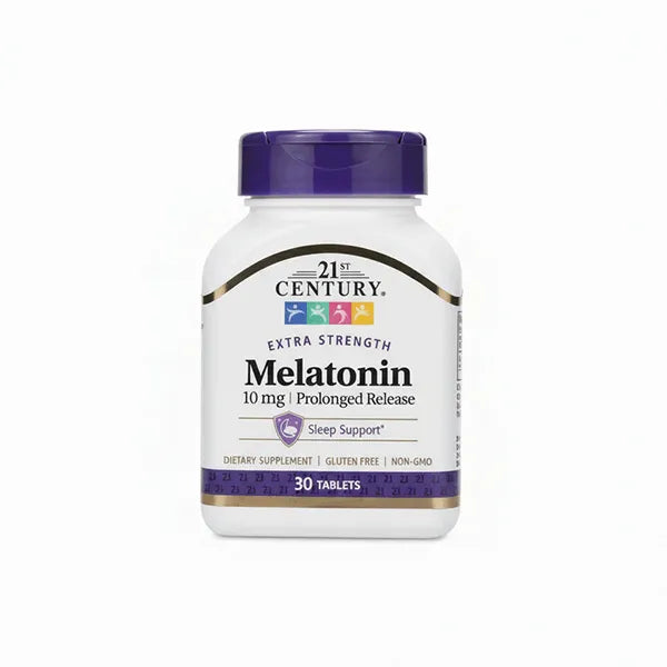 21st Century Melatonin 10mg Prolonged Release Tablets 30's | Sleep & Relaxation 21st Century Melatonin 10mg Prolonged Release Tablets 30's | Sleep & Relaxation