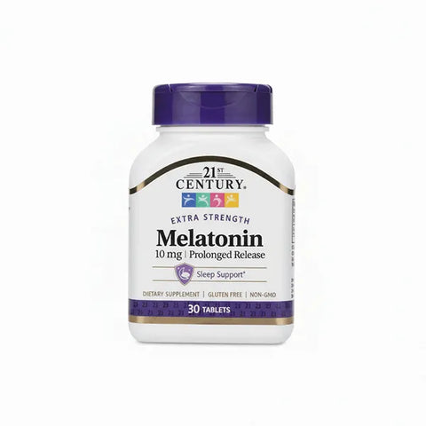 21st Century Melatonin 10mg Prolonged Release Tablets 30's