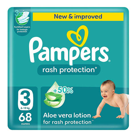 Pampers ML Diapers Size 3 68's