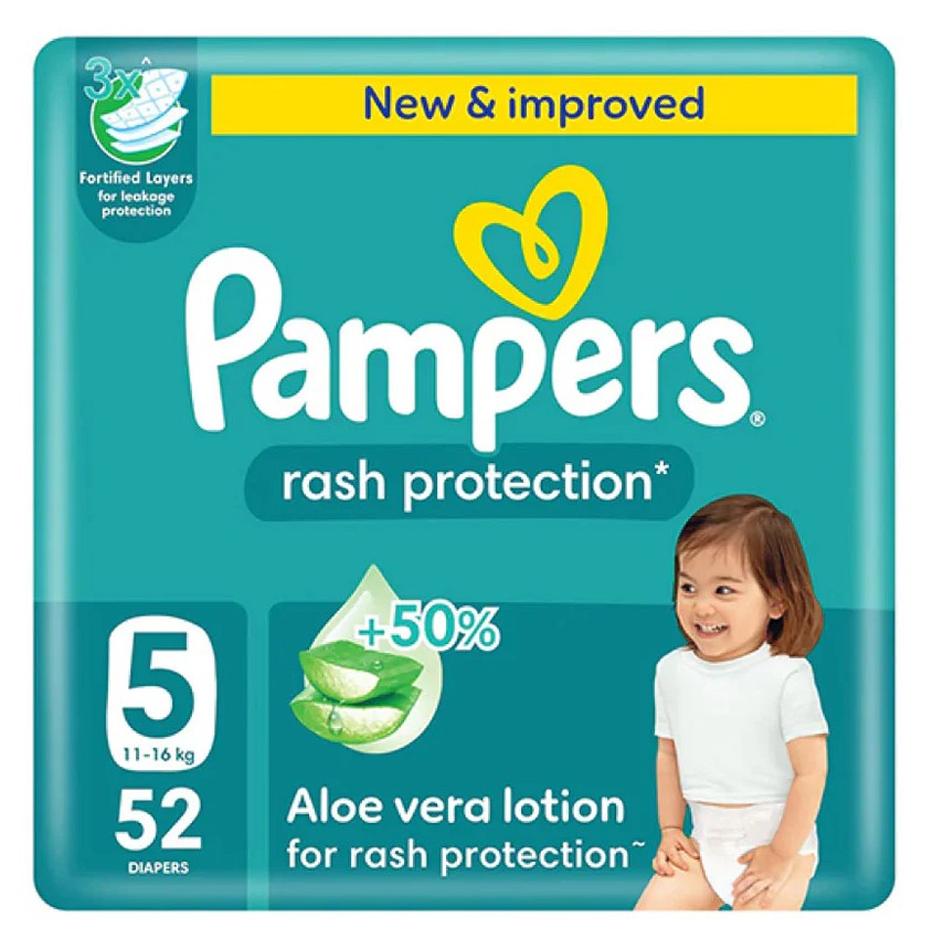 Pampers ML Diapers Size 5 52's | Diapers