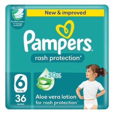 Pampers ML Diapers Size 6 36's