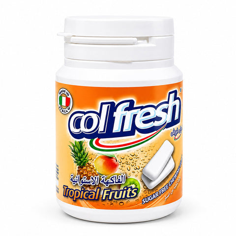 Colfresh Tropical Fruits Sugar-Free Chewing Gum 50 g