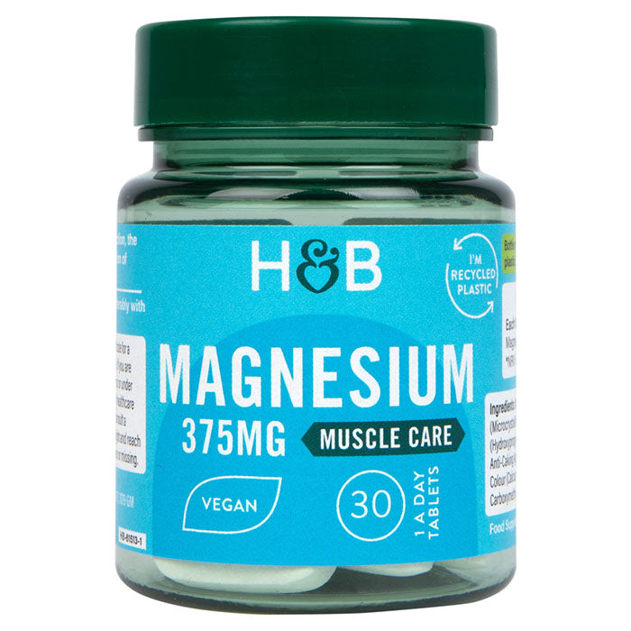 H&B Magnesium 375mg Muscle Care 30’s | Magnesium