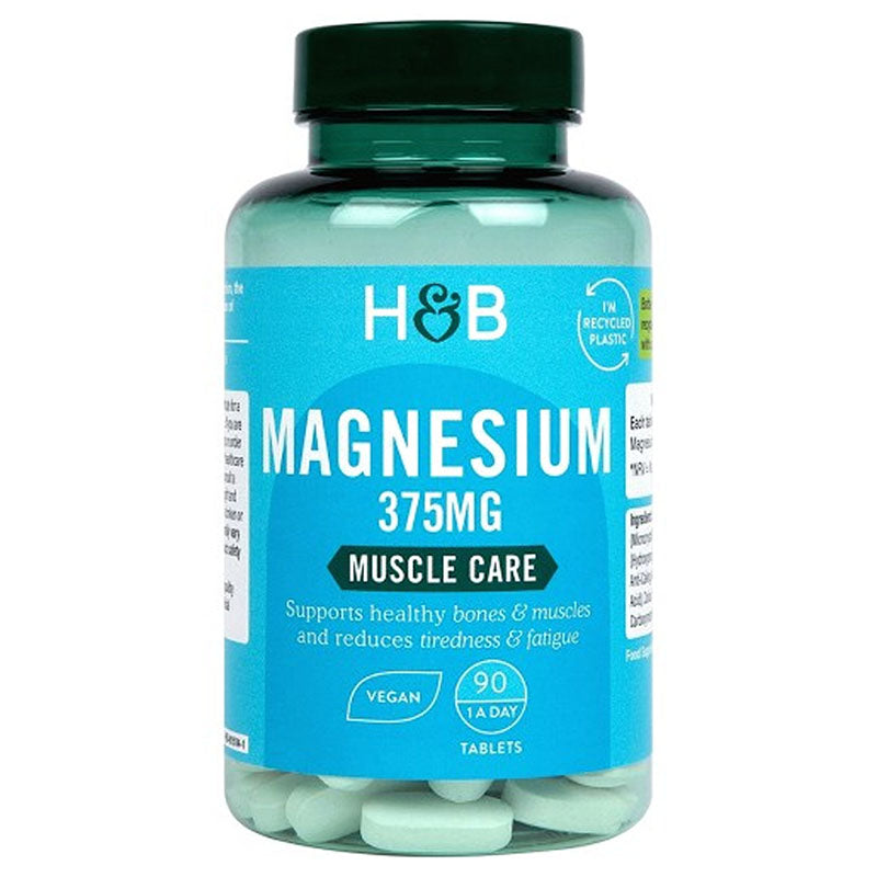 H&B Magnesium 375mg Muscle Care 90’s | Magnesium