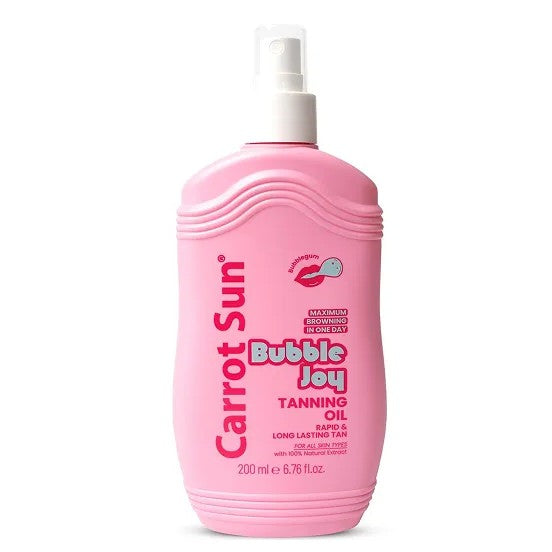Carrot Sun Bubblejoy Tanning Oil 200 mL | Tanning Oil Carrot Sun Bubblejoy Tanning Oil 200 mL | Tanning Oil
