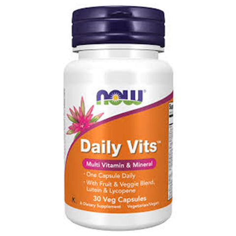 NOW Daily Vits Multivitamin & Mineral Cap 30’s