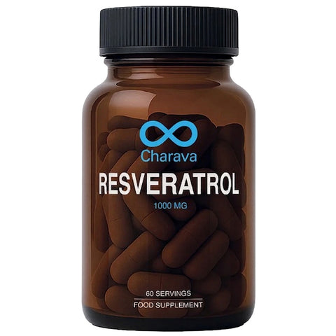 Charava Resveratrol 1000mg Capsules 60's