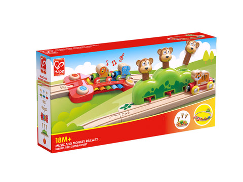 Hape Music And Monkey Railway