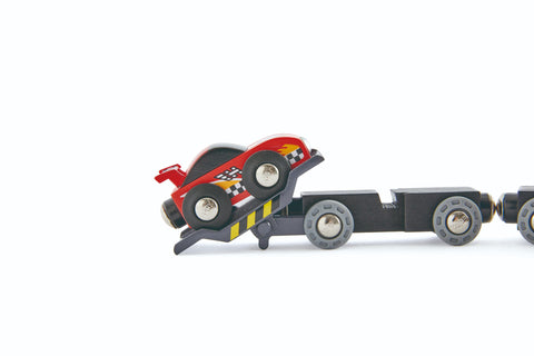 Hape - Race Car Transporter