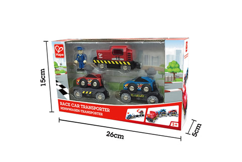 Hape - Race Car Transporter