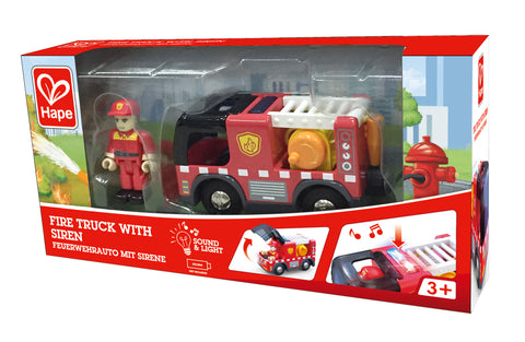 Hape Fire Truck with Siren