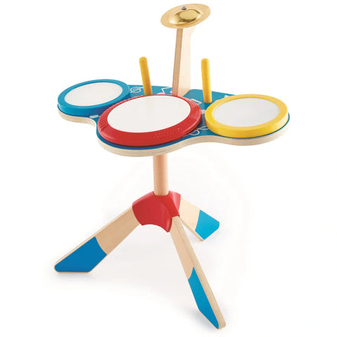 Hape - Drum And Cymbal Set