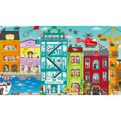 Hape - Animated City Puzzle