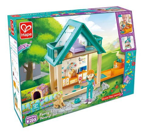 Hape - Furry Friend Vet Set