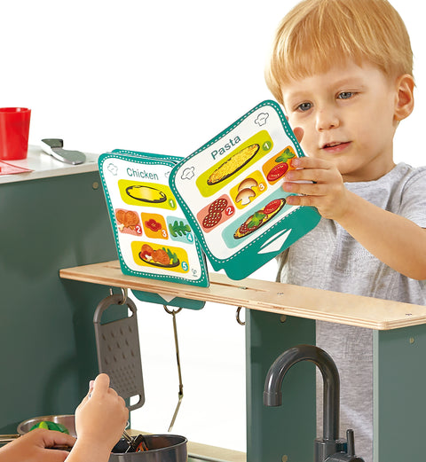 Hape - Little Chef Cooking & Steam Playset