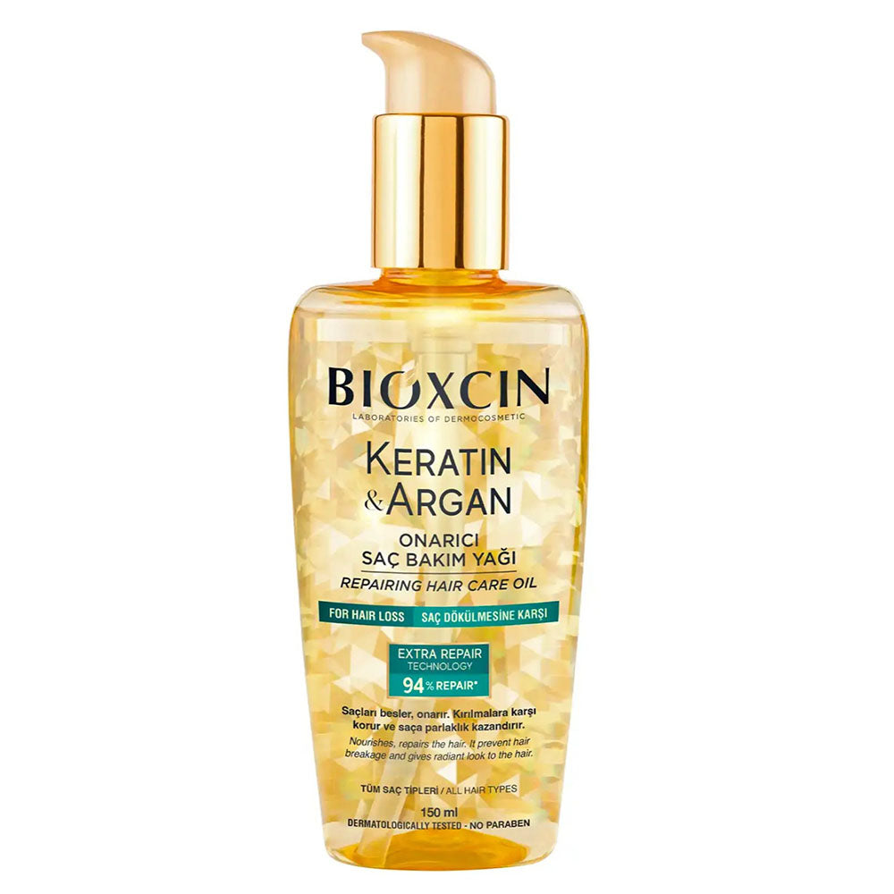 Bioxcin Keratin-Argan Care Oil 150 mL | Hair Serums & Oils