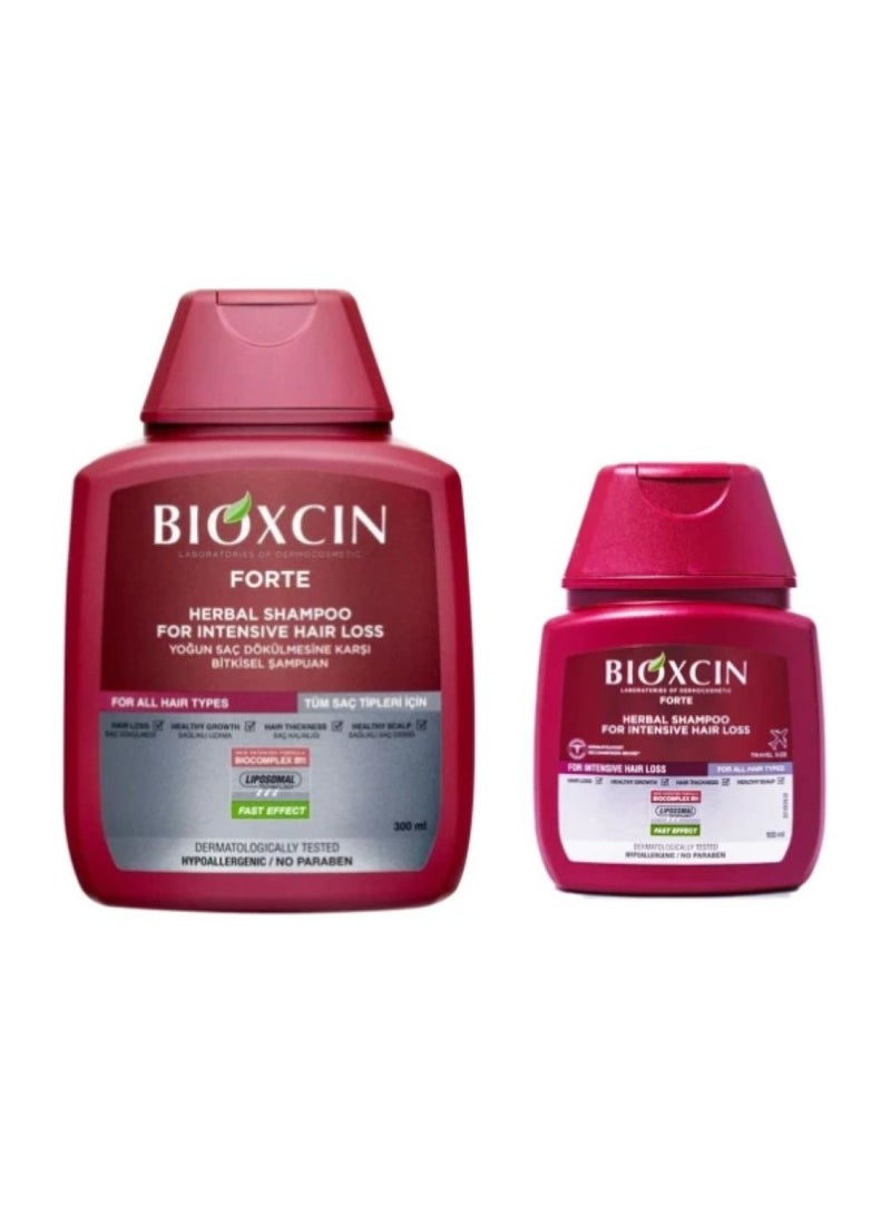 Bioxcin Forte Sampuan 300 + 100 mL | Shampoo