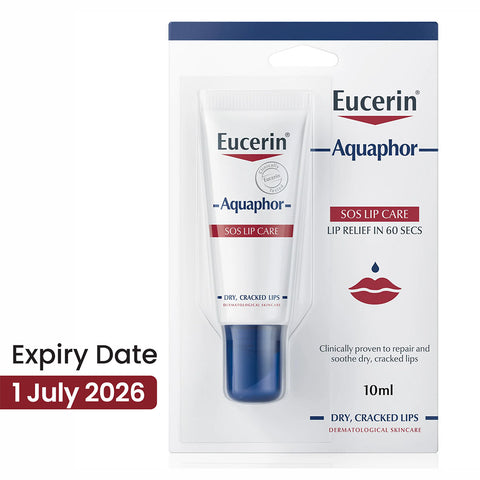 Eucerin Aquaphor SOS Lip Repair Tube 10ml**