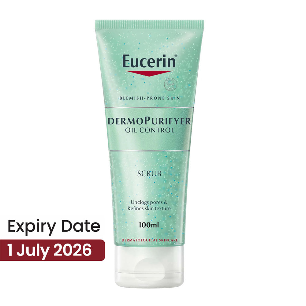 Eucerin DermoPurifyer Oil Control Scrub 100ml** | Cleansers