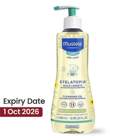 Mustela Stelatopia Cleansing Oil 500ml**