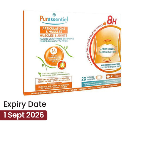 Puressentiel Muscle & Joints Back Patches**