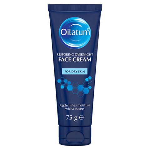 Oilatum Restoring Overnight Face Cream for Dry Skin 75 g