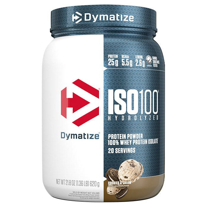Dymatize ISO100 Hydrolyzed Cookies & Cream 620 g | Whey Isolate Dymatize ISO100 Hydrolyzed Cookies & Cream 620 g | Whey Isolate