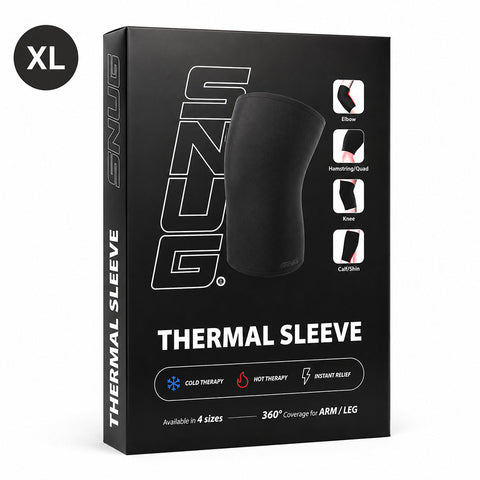 Snug Gel Thermal Sleeve for Knee, Elbow, Quad & Shin XL