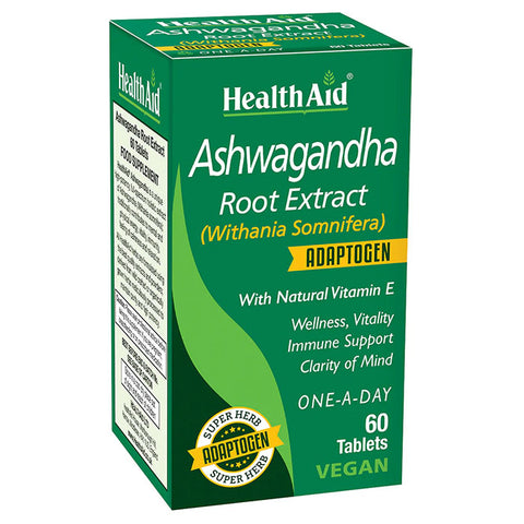 Health Aid Ashwagandha Root Extract 60 tab