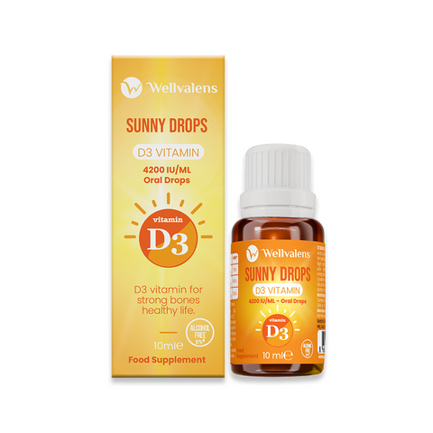 Wellvalens Sunny Drops 4200 IU/mL 10 mL