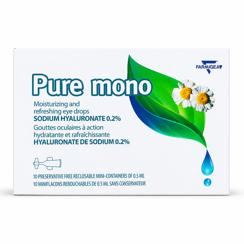 Farmigea Pure Mono Eye Drops 10 x 0.5 mL