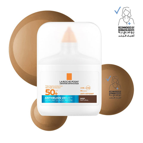 La Roche-Posay Anthelios UV Air Serum Sunscreen Deep Natural 50 mL