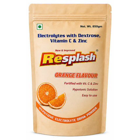 Resplash Orange Hypotonic Electrolyte Drink Powder 850 g