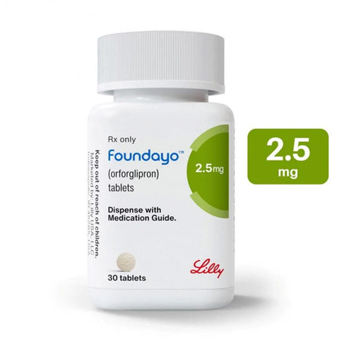 Foundayo 2.5 mg Film Coated Tablets 30 Tablets