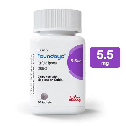 Foundayo 5.5 mg Film Coated Tablets 30 Tablets