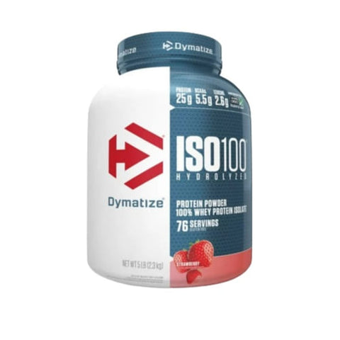 Dymatize ISO 100 Hydrolyzed Strawberry 5lbs