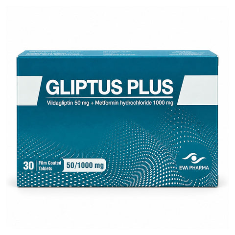 Gliptus Plus 50/500 mg Film-Coated Tablets 30 tab
