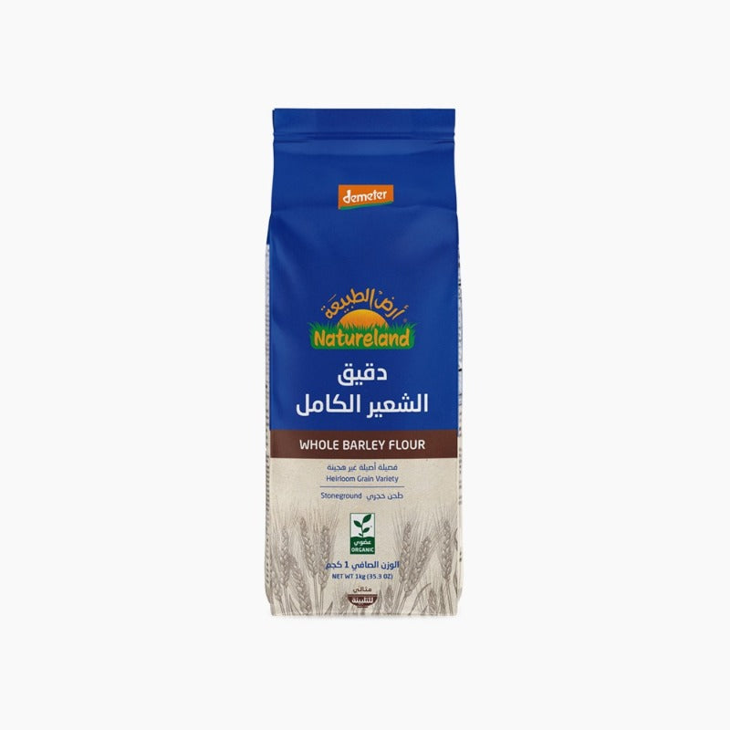 Natureland Whole Barley Flour 1kg | Baking & Flour Natureland Whole Barley Flour 1kg | Baking & Flour