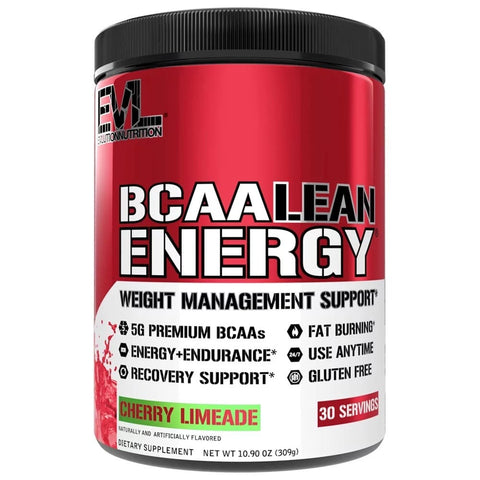 Evl bcaa Lean Energy- Cherry Limeade 309Gm