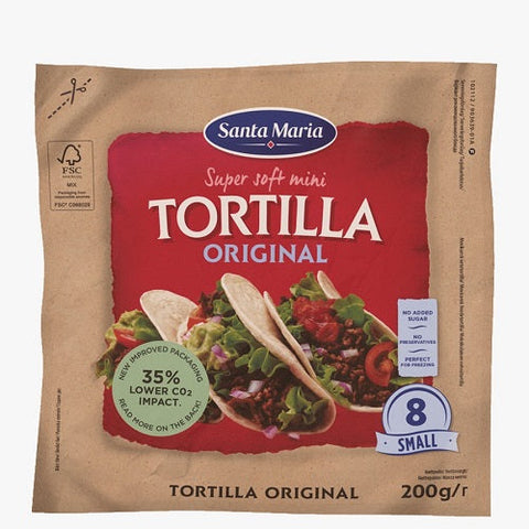 Santa Maria Tortilla Original Small 200g