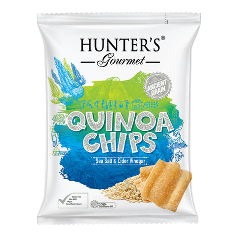 Hunter'S Quinoa Chips - Salt And Vinegar 75G