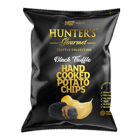 Hunter'S Hand Cooked Potato Chips Black Truffle 125G