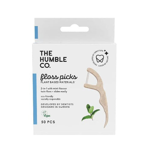 Humble Dental Floss Picks 50Pack