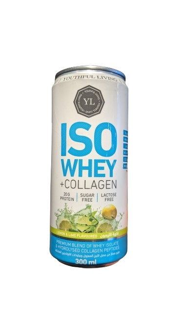 Youthful Living Whey & Collagen Rtd Lemon & Lime 300Ml