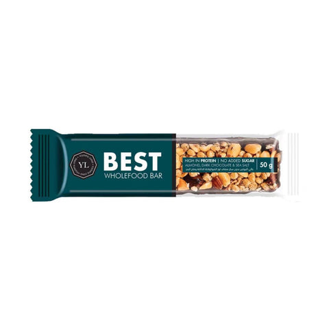 Youthful Living Best Bar Almond, Dark Choc & Sea Salt 50G