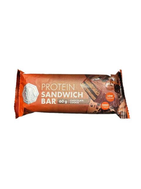 Youthful Living Protein Sandwich Bar Choc Cookie 60G