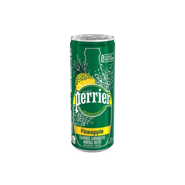 Perrier Slim Cans Pineapple 250ml | Carbonated Drinks