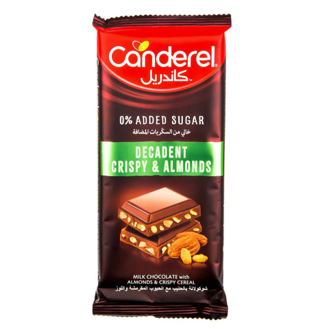 Canderel Chocolate Crispy Almonds 100g