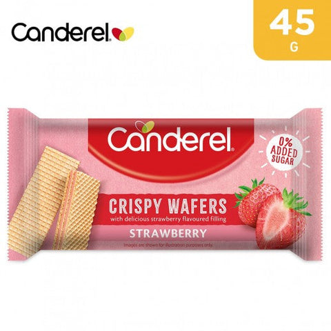 Canderel Strawberry Wafer Bar 45G