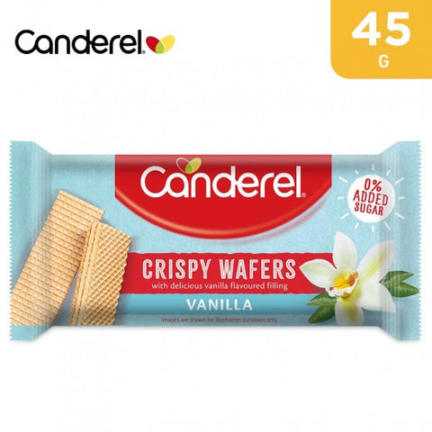 Canderel Vanilla Wafer Bar 45G